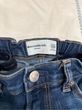 abercrombie kids Navy Blue Straight Jeans